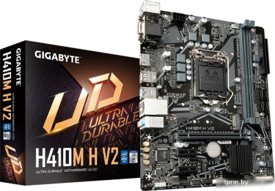 Материнская плата Gigabyte H410M H V2 (rev. 1.0) 