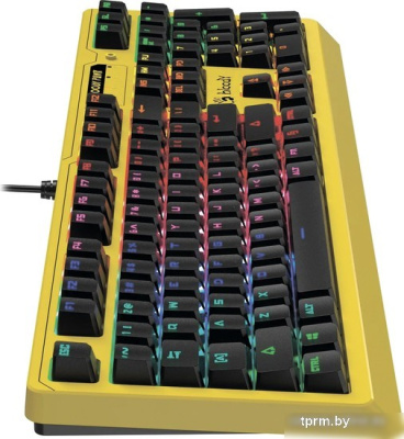 Клавиатура A4Tech B810RC (желтый) 