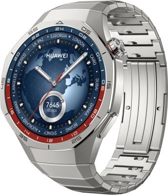 Умные часы Huawei Watch GT 5 Pro 46 мм (титан) 