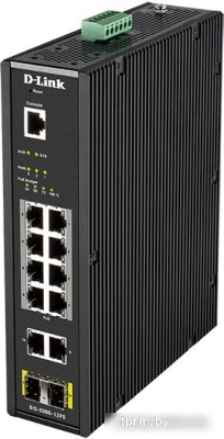 Управляемый коммутатор 2-го уровня D-Link DIS-200G-12PS/A2A 