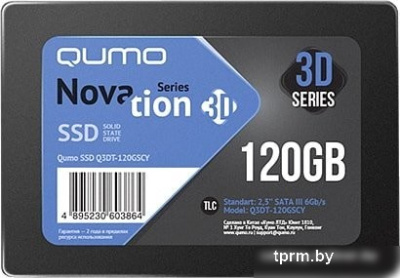 QUMO Novation 3D TLC 120GB Q3DT-120GSCY 