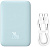 Внешний аккумулятор Baseus Magnetic Mini Wireless Fast Charge Power Bank 10000mAh 20W (голубой) 