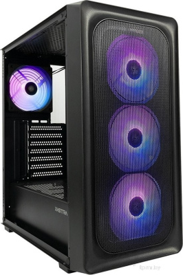 Корпус XASTRA A407 4ARGB (черный) 