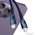 Кабель Baseus Glimmer Series USB Type-C - Lightning (2 м, синий) 