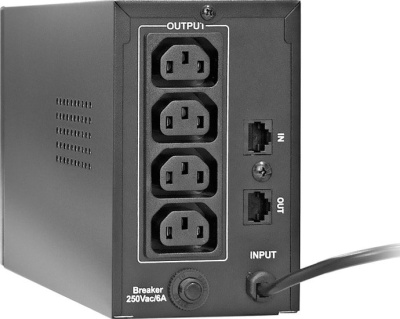 Источник бесперебойного питания ExeGate Power Back BNB-400.LED.AVR.C13.RJ 