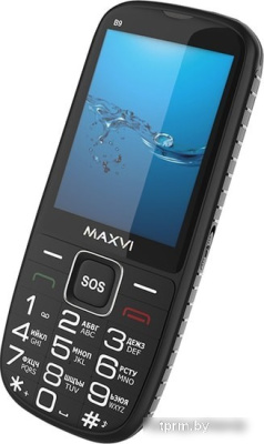 Мобильный телефон Maxvi B9 (черный) 