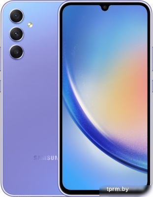 Смартфон Samsung Galaxy A34 5G SM-A346E/DSN 6GB/128GB (лавандовый) 