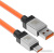 Кабель Baseus CoolPlay Series USB Type-A - USB Type-C (1 м, оранжевый) 