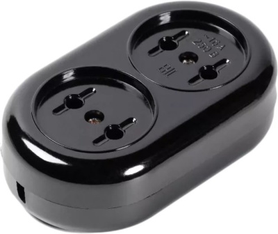 Колодка удлинителя SmartBuy SBE-10-2-00-BN 