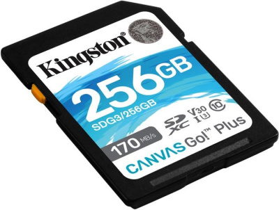 Kingston Canvas Go! Plus SDXC 256GB 