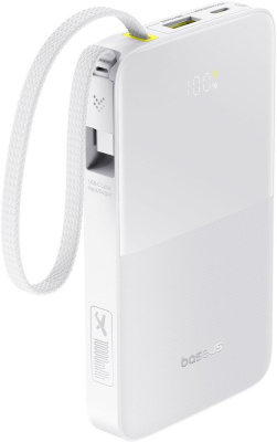Baseus EnerFill FC51 Bipow2 Pro Power Bank 10000mAh (белый) 
