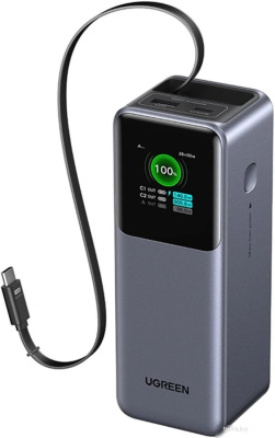 Внешний аккумулятор Ugreen PB726 95670B 20000mAh (серый) 