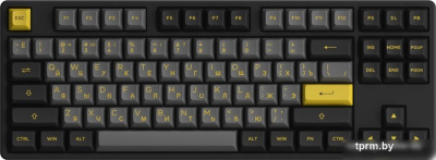 Клавиатура Akko 5087S Black & Gold (Akko Cream Yellow V3) 