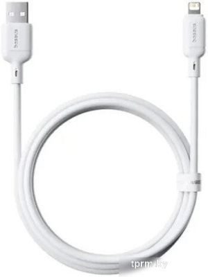 Baseus Silky Series Fast Charging Cable USB Type-A - Lightning (1 м, белый) 