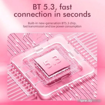 Наушники Hoco EW19 Plus (розовый) 