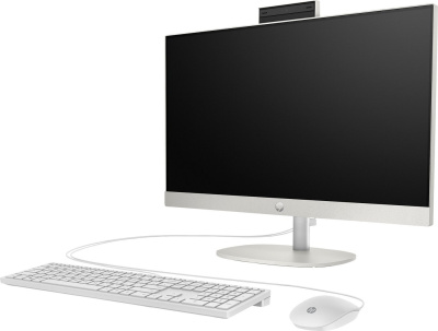 HP 24-cr1017ny AiO PC/ U5-125U/ 23.8 FHD IPS AG Touch/ UMA/ 16GB/ 512GB/ DOS/ noODD/ USB kbd+mouse/ kbd_ENG/ Shell white моноблок A29W2EA 