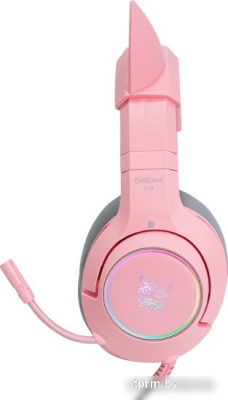 Наушники Onikuma K9 Cat Ears (розовый) 