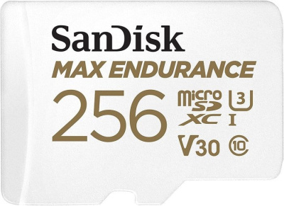 Карта памяти SanDisk microSDXC SDSQQVR-256G-GN6IA 256GB (с адаптером) 