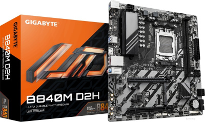 Материнская плата Gigabyte B840M D2H 