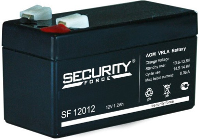 Security Force SF 12012 (12В/1.2 А·ч) 