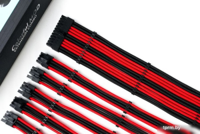 Кабель Qingsea Colorful MOD Extansion Combo QHM-0801 (черный/красный) 