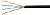 Кабель Skynet Cable CSL-UTP-4-CU-OUT (305 м, черный) 