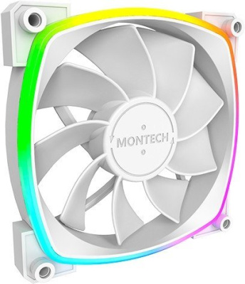 Вентилятор для корпуса Montech RX120 PWM (белый) 