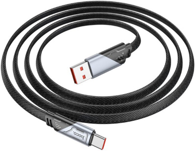 Кабель Hoco U119 USB Type-A - USB Type-C (1.2 м, черный) 