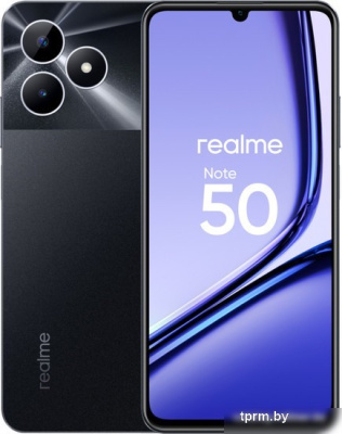 Телефон Realme Note 50 4GB/128GB (полуночный черный) 
