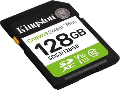 Kingston Canvas Select Plus SDXC 128GB SDS3/128GB 