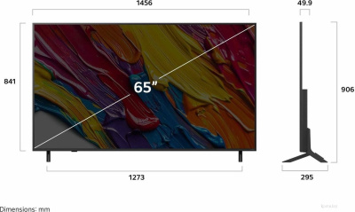 Телевизор LG QNED AI QNED82 65QNED82A6B 