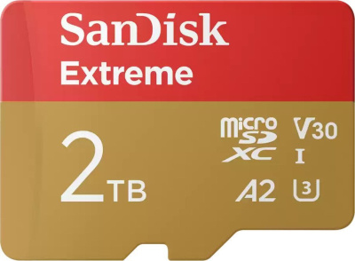 SanDisk Extreme microSDXC SDSQXAV-2T00-GN6MN 2TB 