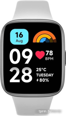 Умные часы Xiaomi Redmi Watch 3 Active (серый, международная версия) 
