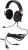 Наушники Оклик HS-L305G (черный/красный) Наушники Оклик HS-L305G (черный/красный)