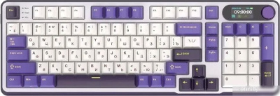 Клавиатура Royal Kludge RK-S98 RGB Blackberry (RK Chartreuse) 