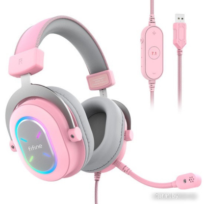 Наушники FIFINE H6X (розовый) 
