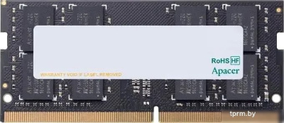 Оперативная память Apacer AS32GGB26CRBBGH 32ГБ DDR4 SODIMM 2666 МГц ES.32G2V.PRI 