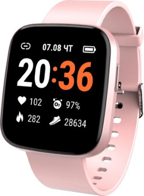 Умные часы Geozon Marathon (розовый) 