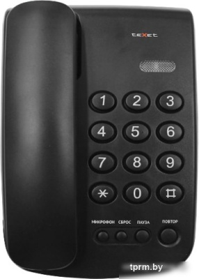 Проводной телефон TeXet TX-241 (черный) 
