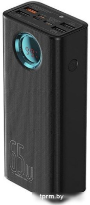 Внешний аккумулятор Baseus Amblight Digital Display Fast Charge Power Bank 65W 26800mAh (черный) 