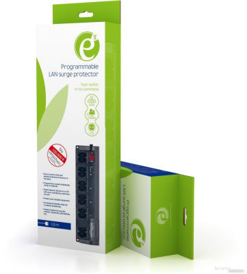 Сетевой фильтр EnerGenie EG-PMS2-LAN 
