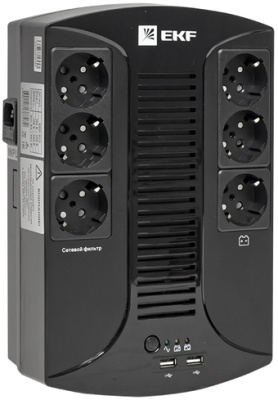 Источник бесперебойного питания EKF E-Power Home 800 ВА Proxima SSW-800