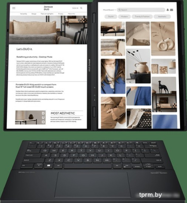 Рабочая станция ASUS Zenbook Pro 14 Duo UX8406MA-QL339W 