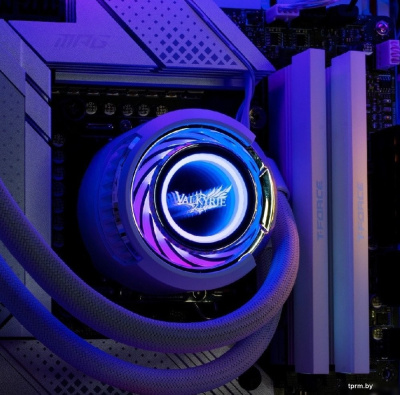 Система жидкостного охлаждения для процессора Valkyrie Jarn 240 ARGB (белый) 