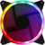 Вентилятор для корпуса Oklick OG-CF120RGB3-BK 