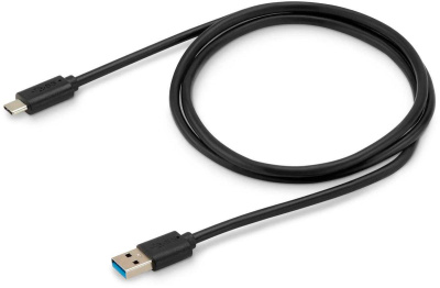Кабель Buro BHP USB-TPC-1 USB Type-A - USB Type-C (1 м, черный) 