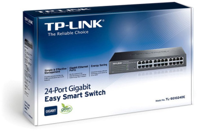 Настраиваемый коммутатор TP-Link TL-SG1024DE 