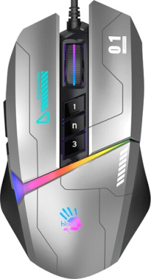 Игровая мышь A4Tech Bloody W60 Max (серый)