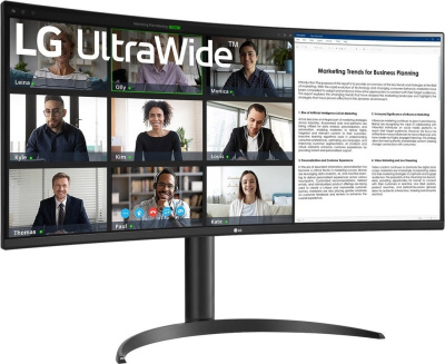 Монитор LG UltraWide 34WR55QK-B 