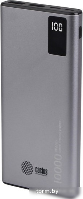Внешний аккумулятор CACTUS CS-PBFSLT-10000 (серый) 